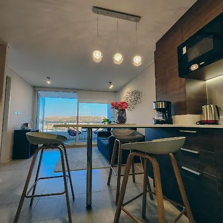 Apartamento Acogedor departamento a pasos de la playa Viña del Mar Exterior foto